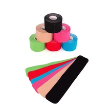 Kinesiology Tape PRECUT Mix Set | 120 Pre-Cut Multicolored Sport Tape Strips ...