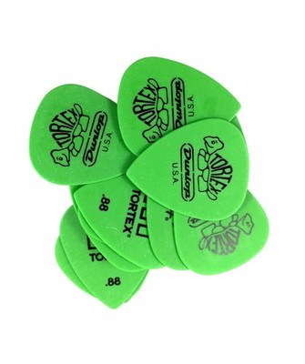 Dunlop Guitar Picks 12 Picks Tortex III Guitar Picks .88mm 462P.88