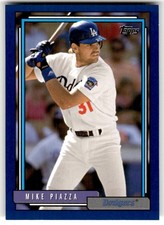 2021 Topps Update Mike Piazza Topps Cards That Never Were Blue #CNW-13