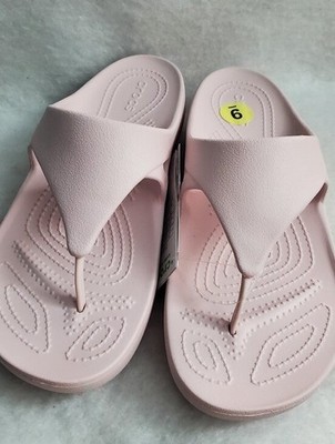 NWT - Crocs Kadee Wedge Flip Flop Size 9