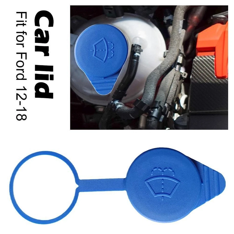 For 2012-2018 Ford Focus Wiper Washer Fluid Reservoir Cover Tank Bottle Cap - Image 3 of 4