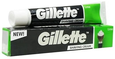 Gillette Lime Rasiercreme 70g | Smooth Comfortable Shave with Lime Scent