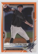 2021 Bowman Prospects Orange Border 22/25 Dax Fulton #BP-32 05yk