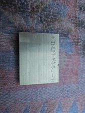 Lot Of 25 Pcs 1/2” 6061 Aluminum Bar 2”X2-1/2" Made In USA
