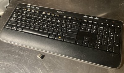 Logitech K520 Wireless Keyboard With USB Receiver