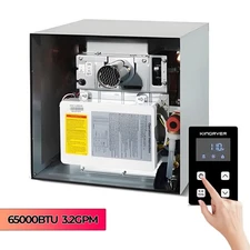 KingRVer RV Tankless Water Heater Propane 65,000BTU,Replace for Dometic Suburban