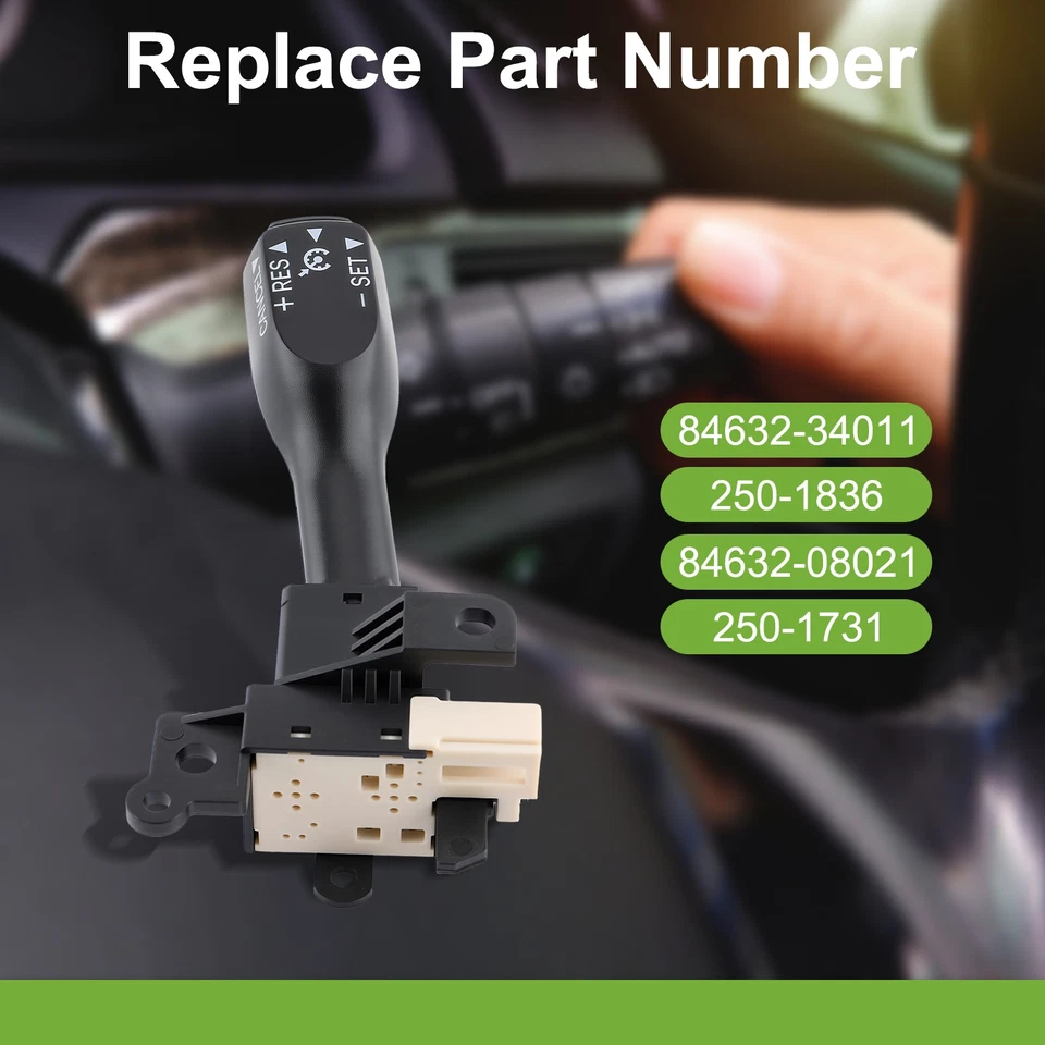 Nuevo interruptor de control de crucero para Toyota Camry Corolla Tundra RAV4 LEXUS 84632-34011 Foto 2 de 4