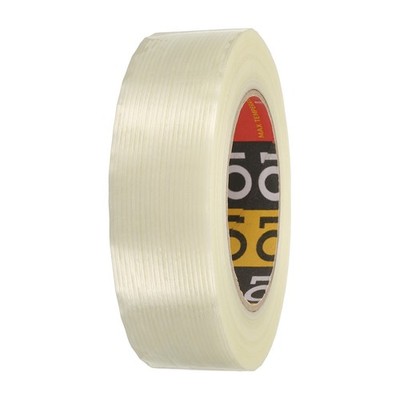 Glass Packing Adhesive Tape, 1 7/16''x54.7yd, Striped