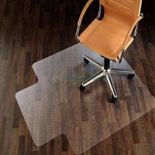 PVC Home Office Chair Floor Mat Protector 48"x 36" Transparent
