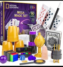 NATIONAL GEOGRAPHIC Mega Magic Set - More Than 75 Magic Tricks for Kids NEW