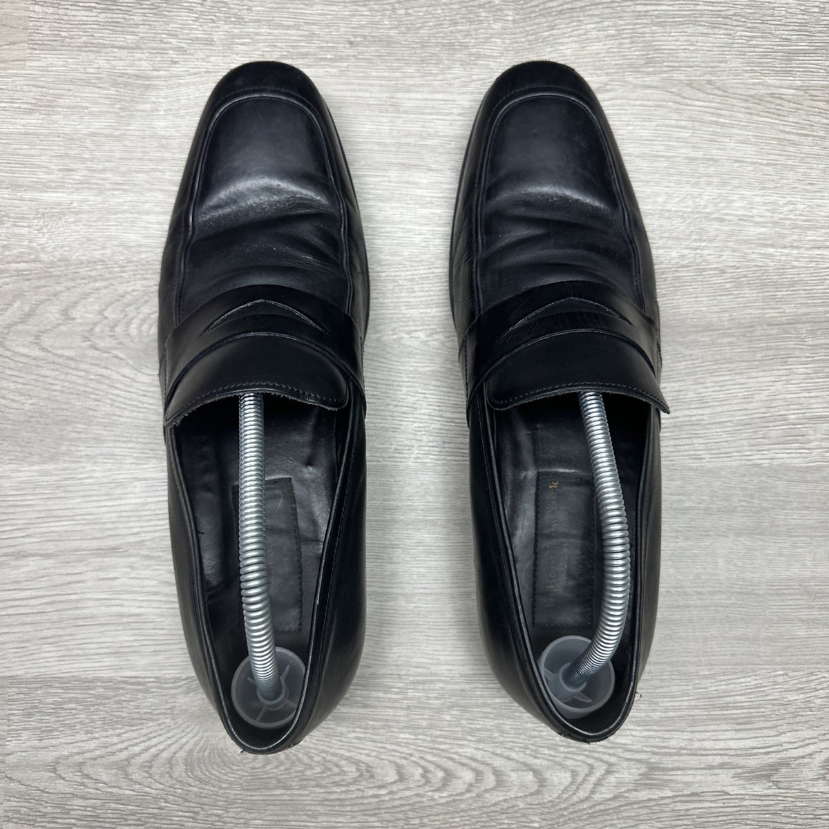 To Boot New York Adam Derrick Mens 11 Penny Loafers Black Leather Slip On Shoes To Boot New York Adam Derrick Shoes Mens 8.5 Brown Leather  main image 3