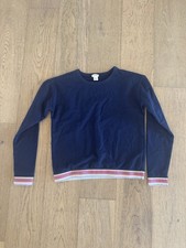 Crewcuts Girls Pullover Sweatshirt Blue Large