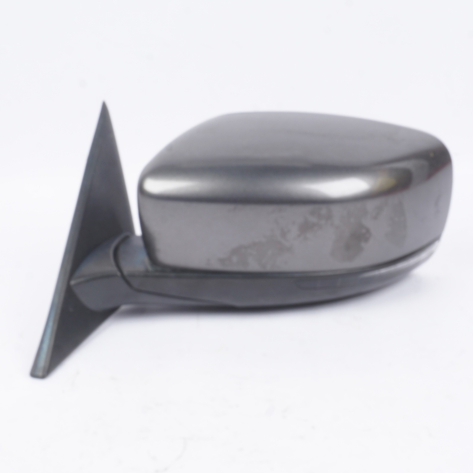14-17 Maserati Ghibli Quattroporte Front Left Side Door Rear View Mirror Gray