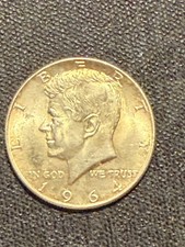 John F. Kennedy Half Dollar 1964 Silber St 900/1000 30,6 mm Philadelphia 