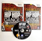 Hip Hop Dance Experience (Nintendo Wii, 2012) COMPLETE CIB Tested & Cleaned!