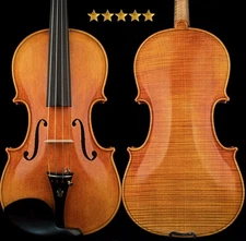 T31+ Master Strad 1715 Copy Violin 4/4 Excellent European Wood Sweet Rich Sound
