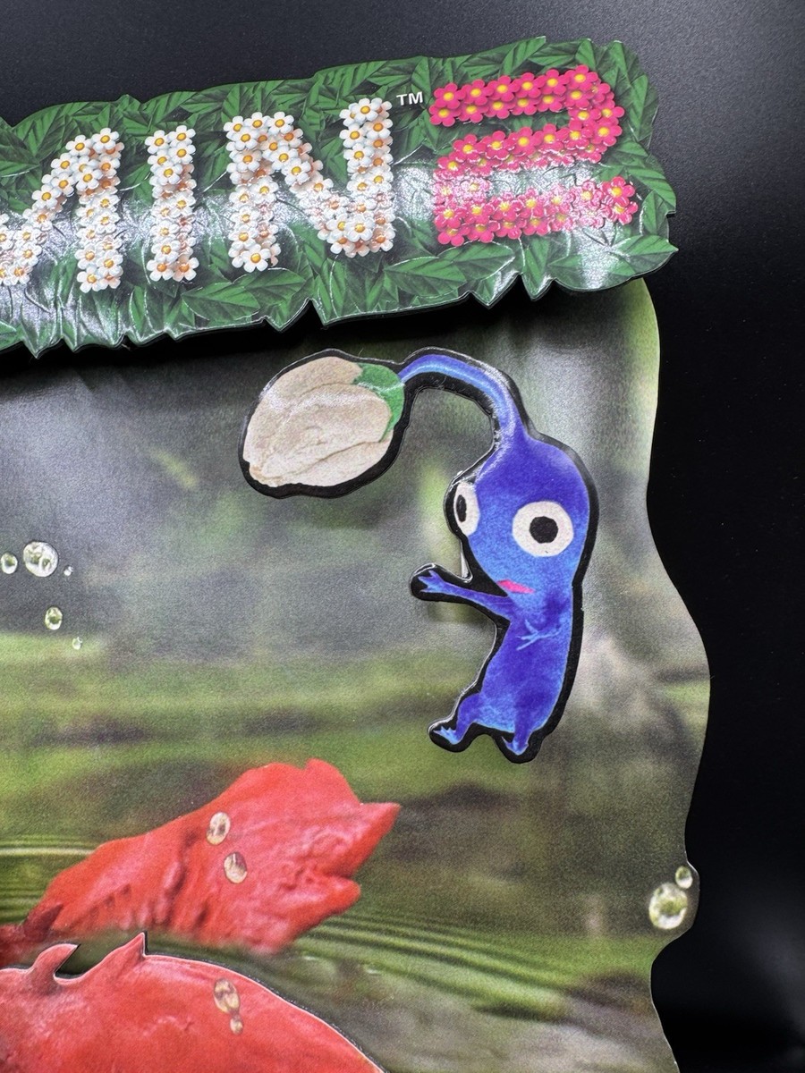 Vintage Nintendo Promo Gamecube Pikmin 2 Store Display Window