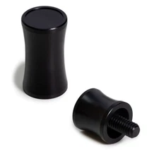 OKKO 5/16"-18 Joint Protectors Set, Black, for Meucci, Players, etc. Pool Cues