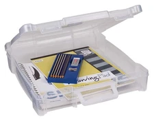 6913AB Portable Art & Craft Organizer with Handle, Holds Up to 12" x 12" Pape...