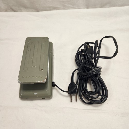 Vintage Kenmore Sewing Machine Foot Pedal Controller Model 6812 3 Prong Plug