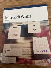 Vintage Microsoft Works Reference Guide 1989 ...