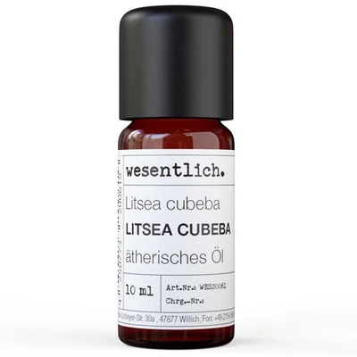 Litsea Cubeba Öl 10ml - ätherisches Öl von wesentlich. - 100% naturrein