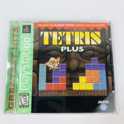Tetris Plus Sony Playstation 1 1998 PS1 Complete In Box Manual CIB Video Game