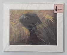 Nicole Miazgowicz, Art Print, Otter, 6" x 8"