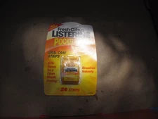1 PACKAGE LISTERINE FRESH CITRUS POCKET PAKS 24 STRIPS SEALED