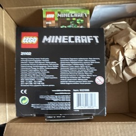 LEGO Minecraft Micro World Complete Set 21102, 480 Pieces, Box