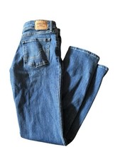 Levi Strauss Signature Women  s Jeans Size 4, Mid-Rise, Straight Fit, Medium Wash