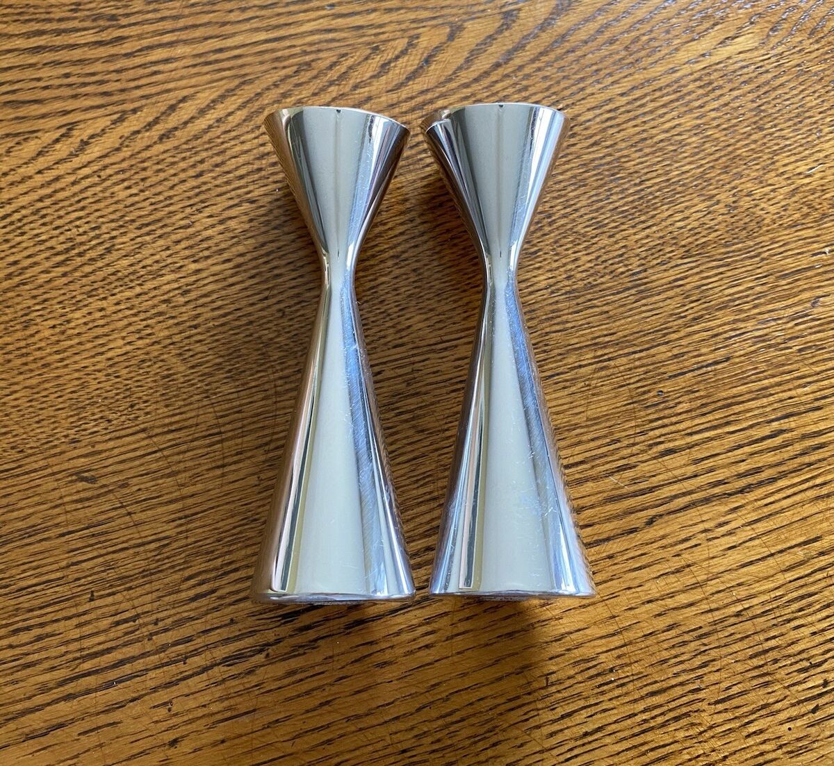 NAMBE Studio 6045 Nova Flare Aluminum Candle Sticks - Karim NAMBE Studio 6045 Nova Flare Aluminum Candle Sticks - Karim