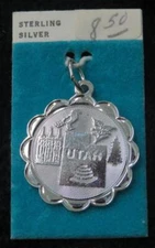 Utah Charm * Sterling Silver * 3115