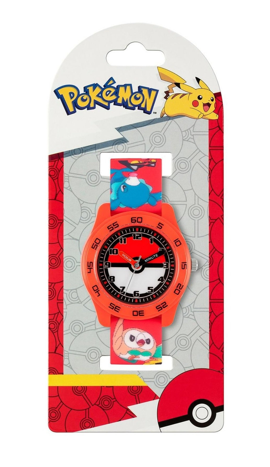 Peers Hardy Time Teacher Watch Pokemon(pokeball)