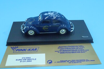 Pink Kar Slotcar 1:32 VW Käfer CV-2002 Euro Einführung RAR wie NEU OVP