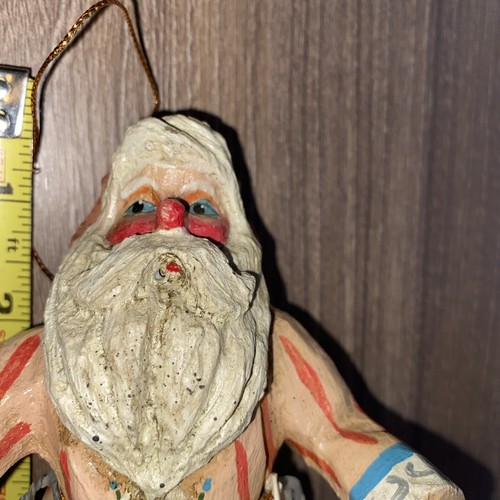 VTG House of Hatten Santa Doves & Bells 1980's Denise Calla Christmas Ornament - Picture 10 of 24