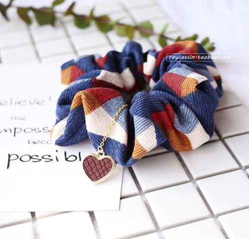 New Pretty Womes Elastic Hair Ties Scrunchie Ponytail Holder Hair Accessories - Foto 6 di 12