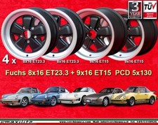 Set di cerchi Porsche 911 SC 944 Turbo 964 Felgensatz 8x16 ET23 9x16 wheels