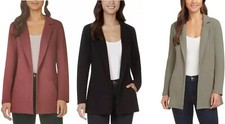 Matty M Ladies' Knit Boyfriend Blazer