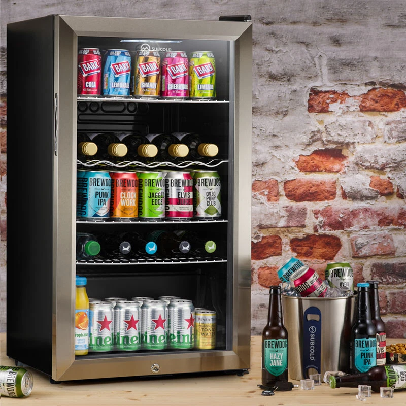 Subcold Super 85 LED SS Beer Wine Fridge Under Counter