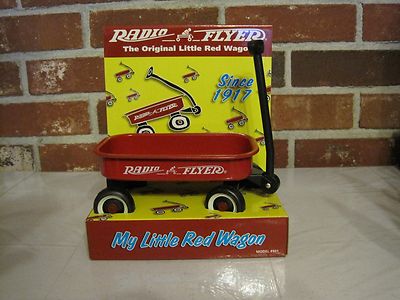 1998 RADIO FLYER THE ORIGINAL LITTLE RED WAGON---METAL--- (NEW) | eBay