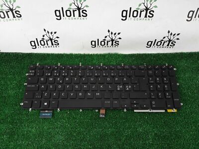 NEU Original Dell Alienware M15 R1 M17 R1 Nordic Tastatur QWERTZ Hintergrundb...