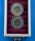 Lot 2 Voltorb + 	Electrode ( complete SET ) Pokemon juice Silver COIN Japanese