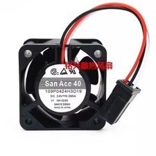Sanyo SanAce40 109P0424H3D19 DC24V 0.095A 4028 3-Pin Cooling Fan