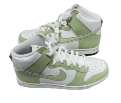 [DQ7680-300] Mens Nike Dunk HI Retro SE 'Inspected By Swoosh Honeydew'