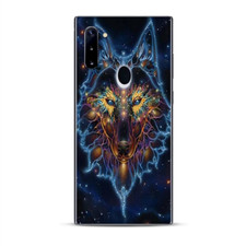 Skins Decal Wrap for Samsung Galaxy Note 10 Wolf Dreamcatcher Color
