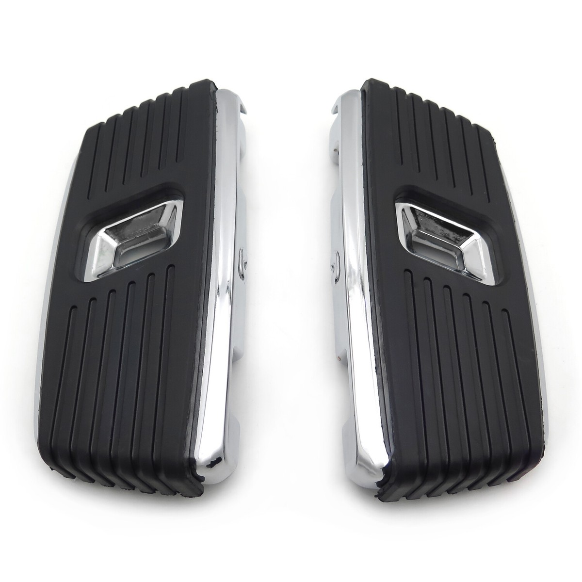 Square Hana Passenger Footboard FloorBoard For Harley Touring