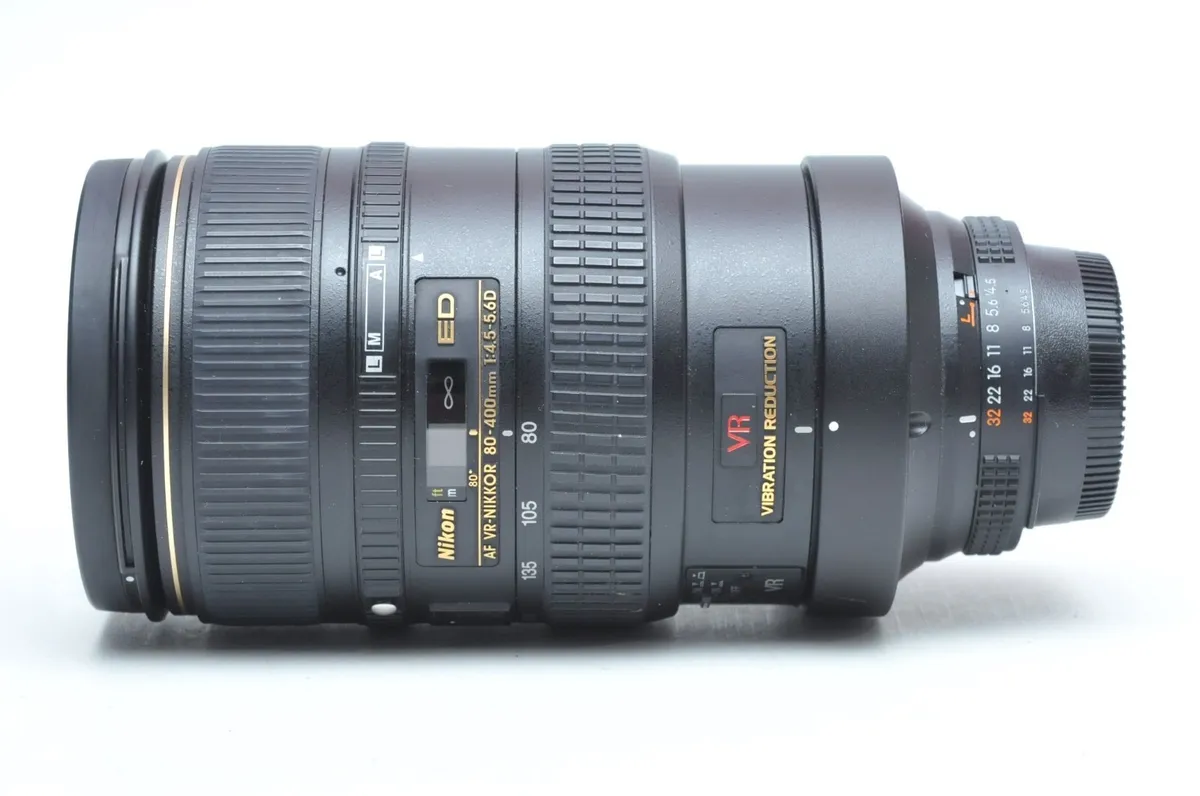 Nikon Nikkor AF 80-400mm f4.5-5.6 D ED VR Lens