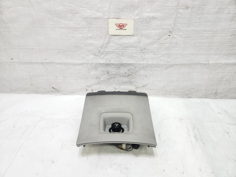 Panel de ajuste de consola central trasera Lexus LS460 2007-2012 con rejilla de ventilación de aire OEM Foto 2 de 4