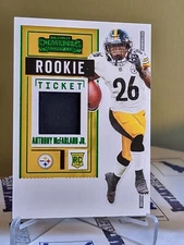 2020 CONTENDERS ANTHONY MCFARLAND JR GREEN-FOIL ROOKIE TICKET PATCH RC #RTS-AMF